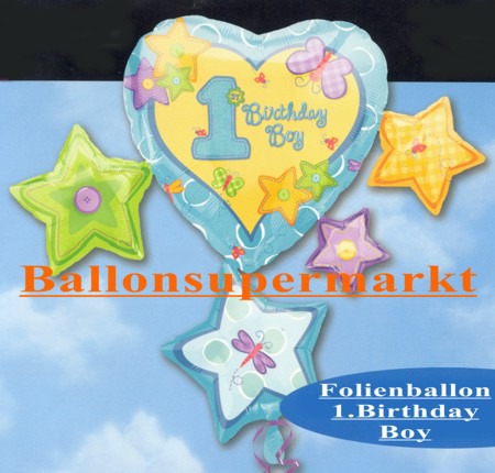Folienballon-1.-Birthday-Boy-1.-Kindergeburtstag
