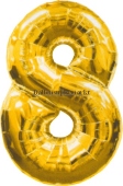 Folienballondeko "8" (heliumgef&uuml;llt) (FHGE 0898601-02)