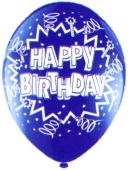 Luftballons "Happy Birthday Explosion" (LRMM 990558)