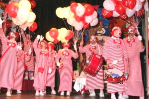 Ballons im Karneval. Karnevalsgesellschaft Alt-Köllen