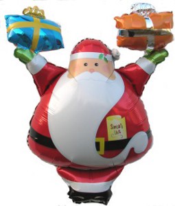 Weihnachtsballon zum Nikolaus