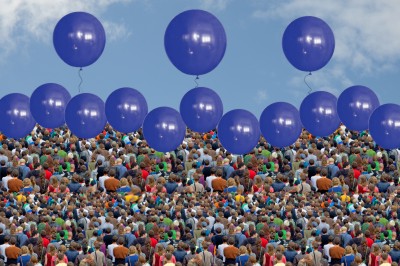 Riesenballons: Riesige Luftballons