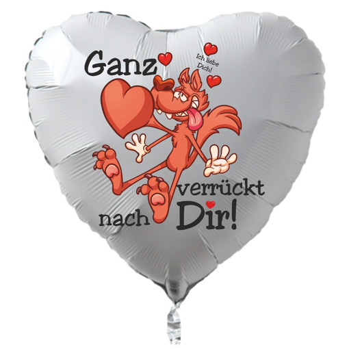 ganz verrückt nach dir Luftballon