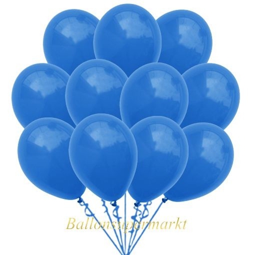 luftballons-blau-30-cm-guenstig-preiswert-100-Stueck