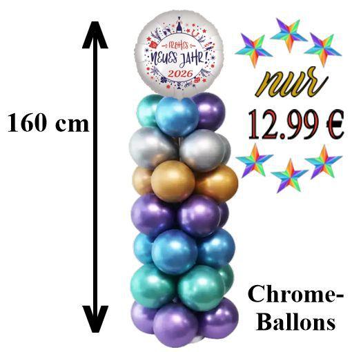 luftballons-silvester-ballondekoration-sauele-frohes-neues-Jahr-2026--blau-silber-gold