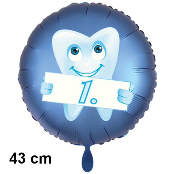 1.-zahn-luftballon-satin-de-luxe-blau-rund-43cm-mit-helium