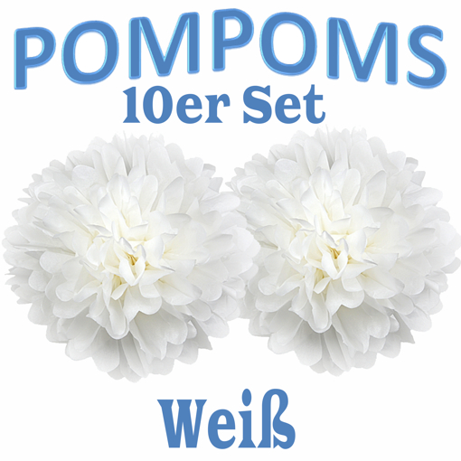 10-Pompoms-35-cm-Weiss