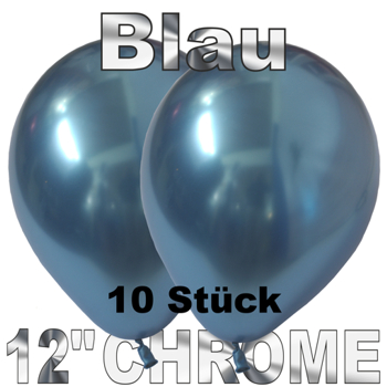 10-chrome-luftballons-blau-30-cm