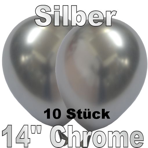 10-chrome-luftballons-silber-35-cm