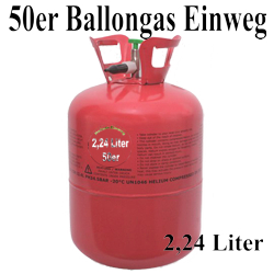 Der 2,24 Liter Ballongas Einwegbehälter