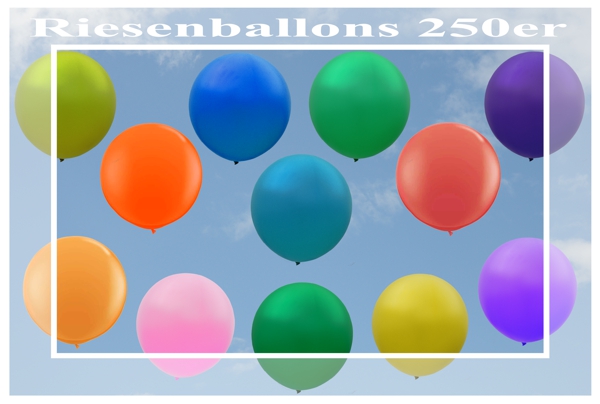 250er-Riesenballons-Werbeballons