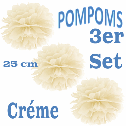 3-Pompoms-25-cm-Creme