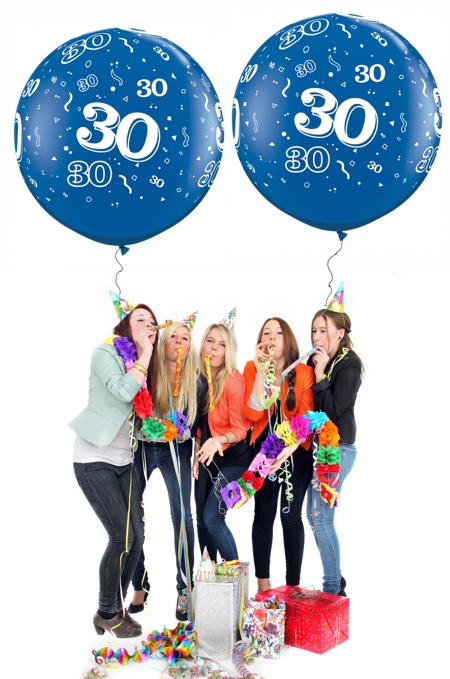 30.-Geburtstag-mit-Riesenballons