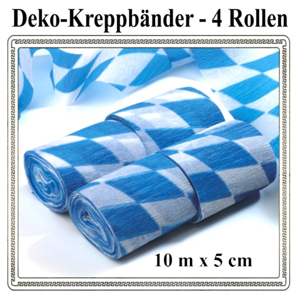 4-Rollen-Kreppbaender-10-Meter-x-5-cm-Dekoration