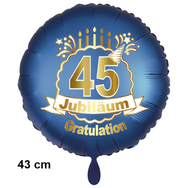 45.-jubilaeum-luftballon-satin-de-luxe-rund-blau-43cm