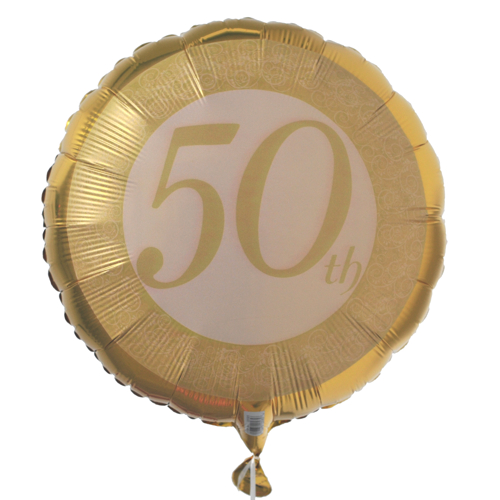 Folienballon-50th-gold-Luftballon-Dekoration-Goldhochzeit-Goldene-Hochzeit-Geschenk