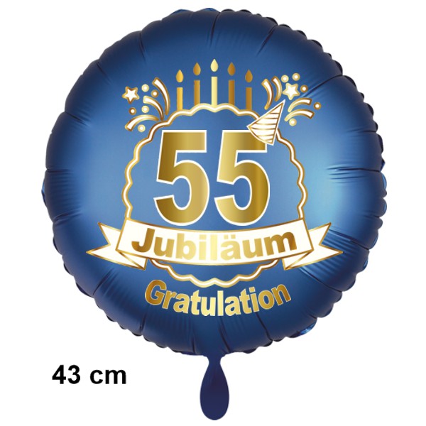 55.-jubilaeum-luftballon-satin-de-luxe-rund-blau-43cm