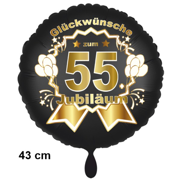 55.-jubilaeum-luftballon-satin-de-luxe-rund-schwarz-43cm