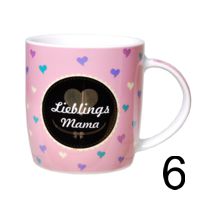 Geschenk zum Muttertag - Tasse - Porzellan - Lieblings-Mama