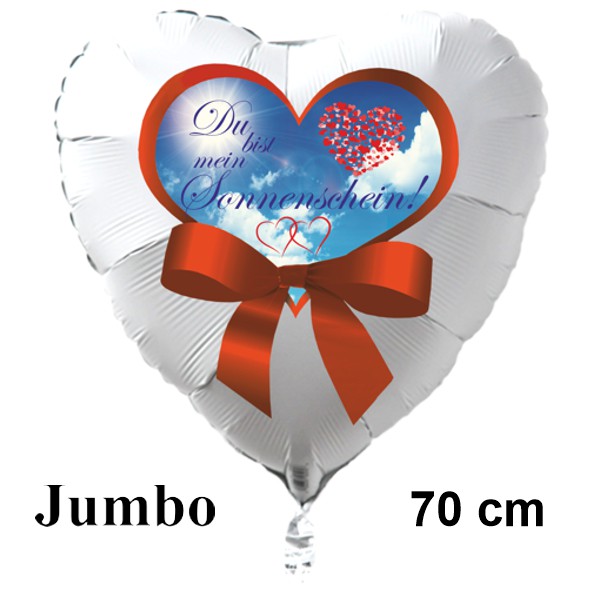 Grosser-weisser-Herzluftballon-zum-Valentinstag-Du-bist-mein-Sonnenschein