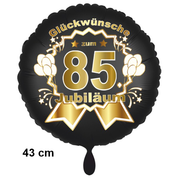 85.-jubilaeum-luftballon-satin-de-luxe-rund-schwarz-43cm