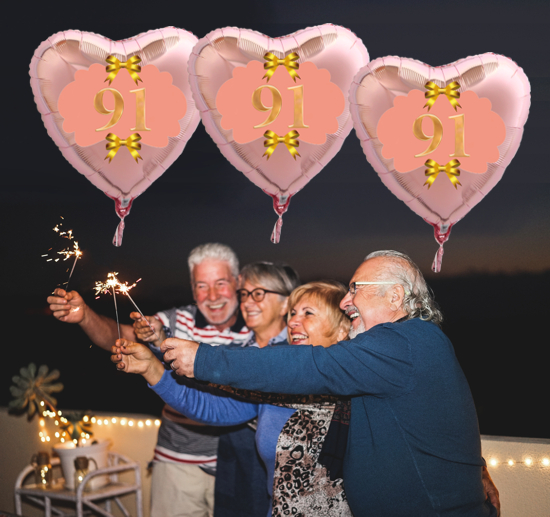 91.-Geburtstag-mit-schwebenden-Luftballons