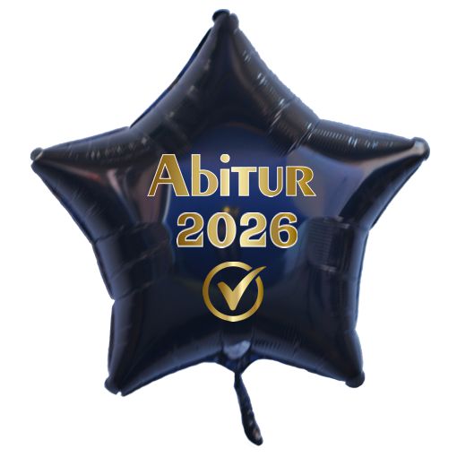 Folienballon-Abi-2026-Stern-schwarz-Dekoration-Abitur