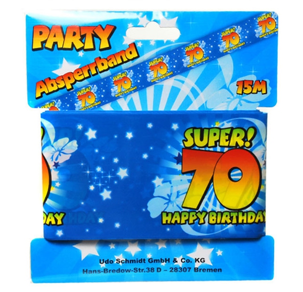 Absperrband-Super-70-Happy-Birthday-zum-70-Geburtstag-Party-Fest-Feier-Fete