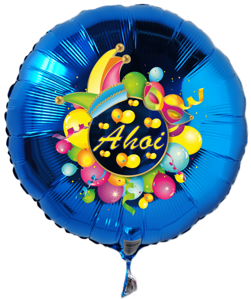 Ahoi-Luftballon-Rund-blau-zur-Fasnacht-mit-Ballongas-Helium