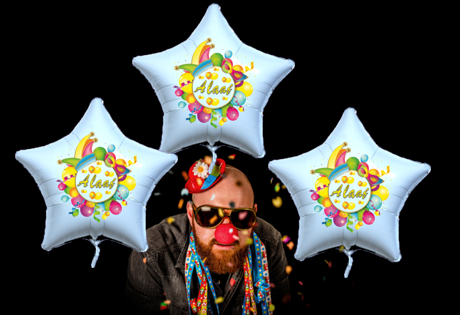 Alaaf-Luftballons-zum-Karneval-Sternballons-weiss-mit-Helium