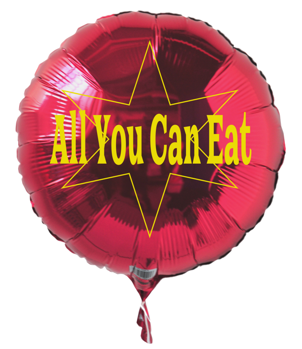 All-You-Can-Eat-Luftballon