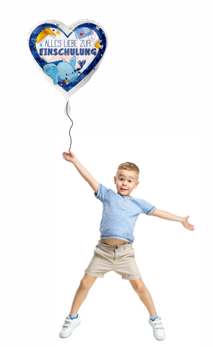 Alles-Liebe-zur-Einschulung-weisser-45-cm-Luftballon-zum-Schulanfang-blau-mit-Helium-als-Geschenk