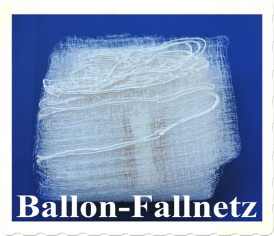 Ballonnetz, Fallnetz für Luftballons, Ballonregen-Netz