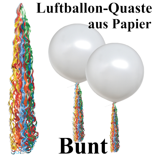 Ballonquaste-Bunt-Papier