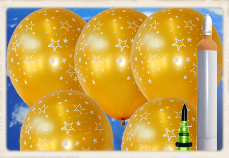 Ballons-Helium-Set-100-goldene-Luftballons-aus-Latex-mit-Sternen