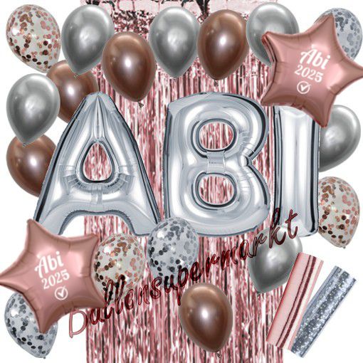 Ballons-und-Dekorations-Set-Abi-2025-rosegold-Dekoration-zu-Abiball-Abifeier-Geschenk-Abitur