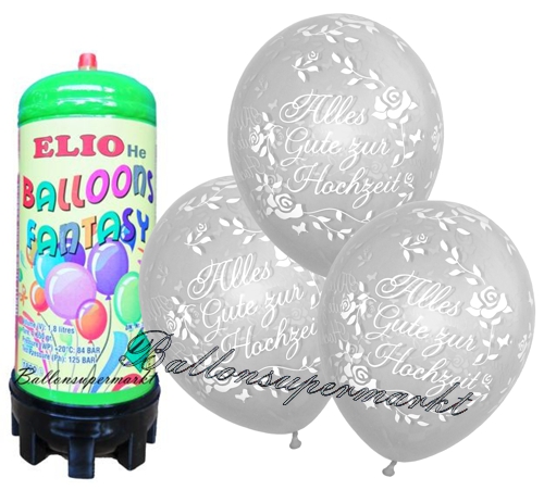 Ballons-und-Helium-Set-Midi-Einweg-Alles-Gute-zur-Hochzeit-transparent-25-Stueck-Ballonflug-Dekoration-Hochzeitsfest-Trauung