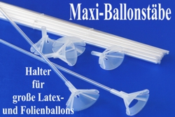Ballonstäbe Maxi, Halter für große Ballons