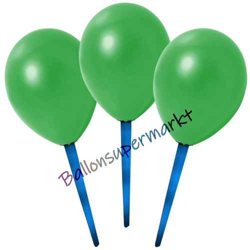 Ballonstaebe-aus-Papier-fuer-Luftballons-Blau-umweltfreundliche-Dekobeispiel
