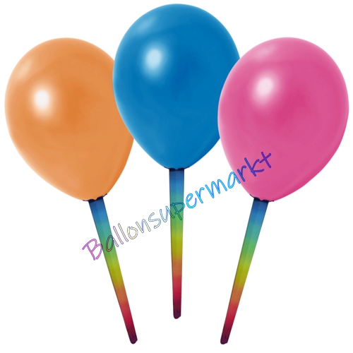 Ballonstaebe-aus-Papier-fuer-Luftballons-Rainbow-umweltfreundliche-Dekobeispiel