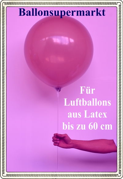 Ballonstab für große Luftballons aus Latex bis zu 60 cm