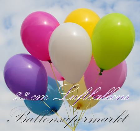 Ballonsupermarkt-23cm-Luftballons