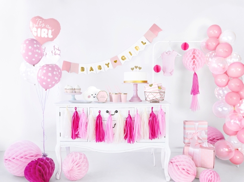 Banner-Baby-Girl-Dekoration-zu-Geburt-Taufe-Babyparty-Maedchen-Geschenk-Dekobeispiel