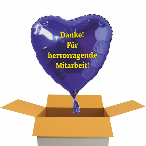 Blauer-Luftballon-aus-Folie-mit-Helium-Danke-fuer-hervorragende-Mitarbeit-Ballongruss