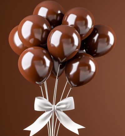 Bouquet aus Schoko-Luftballons