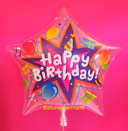 Bubble-Stern-Luftballon-Happy-Birthday-zum-Geburtstag-mit-Helium