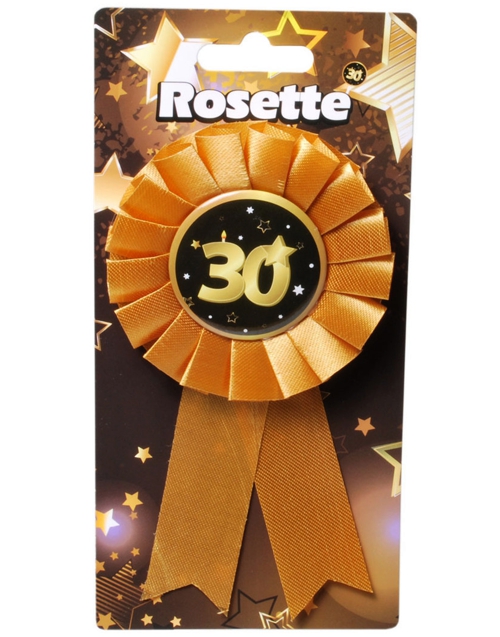 Button-Orden-Rosette-Zahl-30-Dekoration-Geschenk-zum-30.-Geburtstag