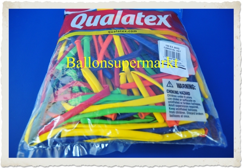 Carnival Mix Modellierballons 260Q Qualatex
