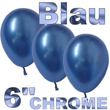 Chrome-Luftballons-Blau-15-cm-10-Stueck