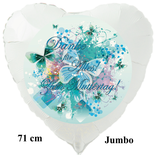 Danke-fuer-Alles-Zum-Muttertag-grosser-Herzluftballon-aus-Folie-71-cm-mit-Helium